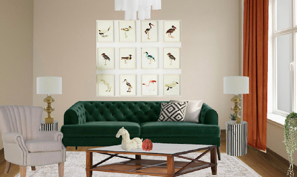 interior design mood board